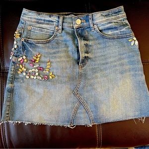 Women Express Jeans Skirt